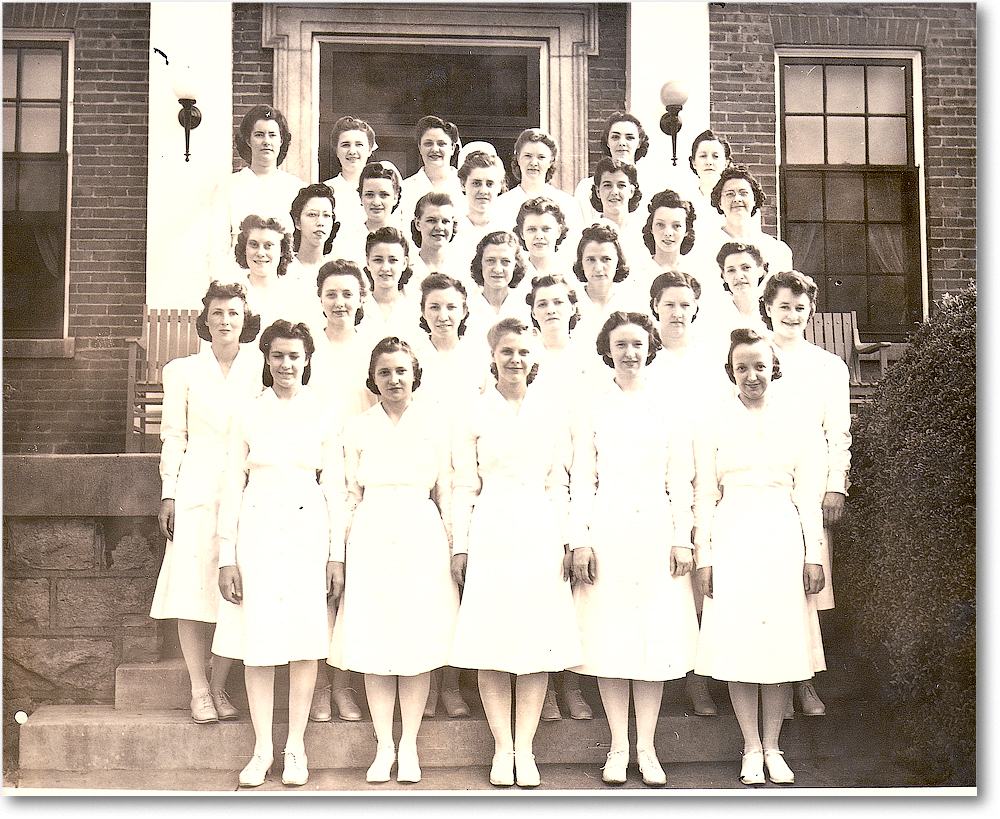 1942 Nurse Graduating Class 20 copy