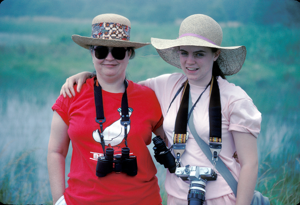 90-6 Becca & Susan Chinco Binocs