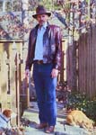 1988-12 MichaelLeatherCoatHat_1988Dec