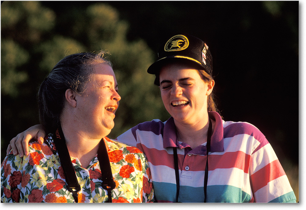 93-6 Becca & Susan Laughing copy