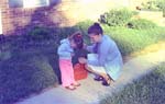 1976-08 Susan&Becca_FirstSchoolDay_NoRandolph_1976Aug_CNeg_Topaz