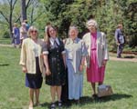1995-05 FourLadies_Graduation_MaryWashCollege_1995May_CSlide_1