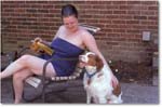 Susan&JennyDog_Patio_1986May copy