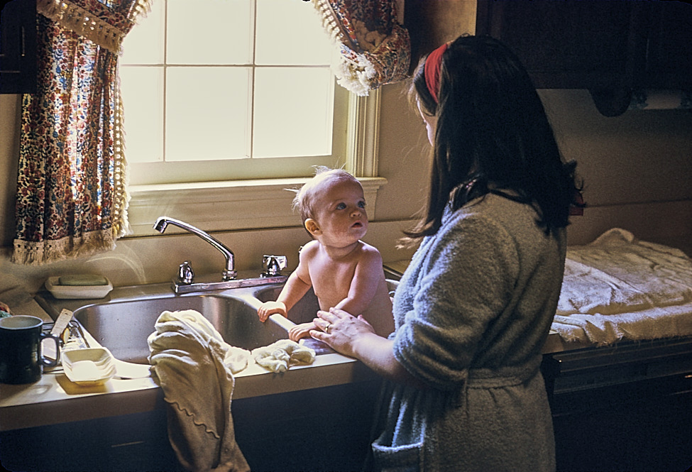 1974-03 Susan&BeccaBath2_NoRandolph_1974Mar_CS_1
