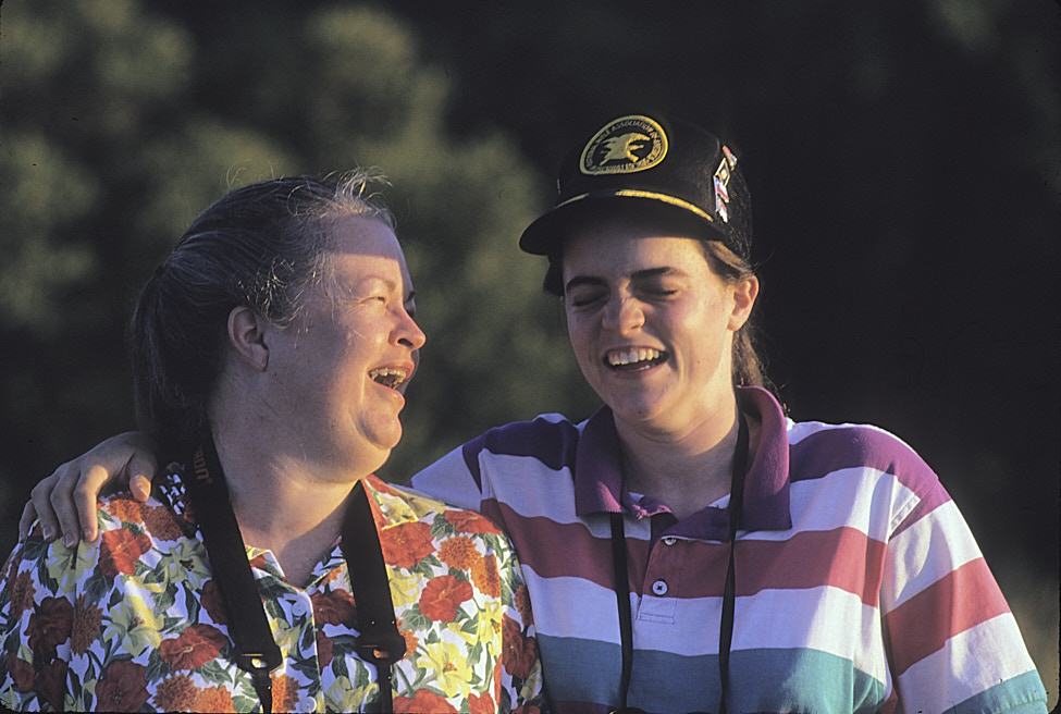 1993-06-2 Susan&BeccaGrin_ChincoNWR_1993June_PP10_29