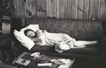 1973-06 A073 73-6-2 Susan at Mema's bw