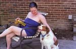1986-05 Susan&JennyDog_Hillcrest_1986May_Topaz