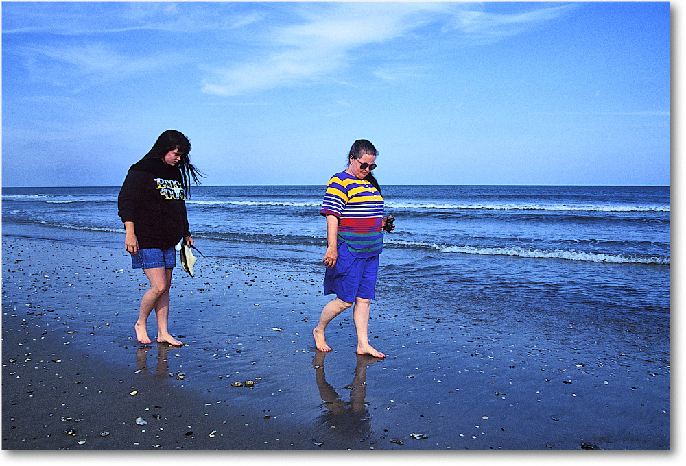 A204 Susan&RebeccaShelling_Assateague_1992June copy