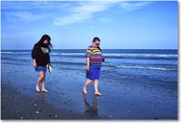 A204 Susan&RebeccaShelling_Assateague_1992June copy