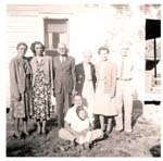 1947 Jessie, Ruth Lewis Rosa Lee, Lora, Vester, Billy,  Ringold, Mike copy