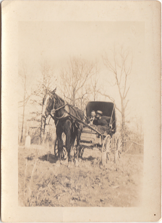 Lora Wilson & Vester Ringold (marriage carriage) copy