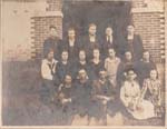 Clarksburg School TopRow 2ndLeft Bob Wilson 2ndRow 3rdLeft LoraWilson copy
