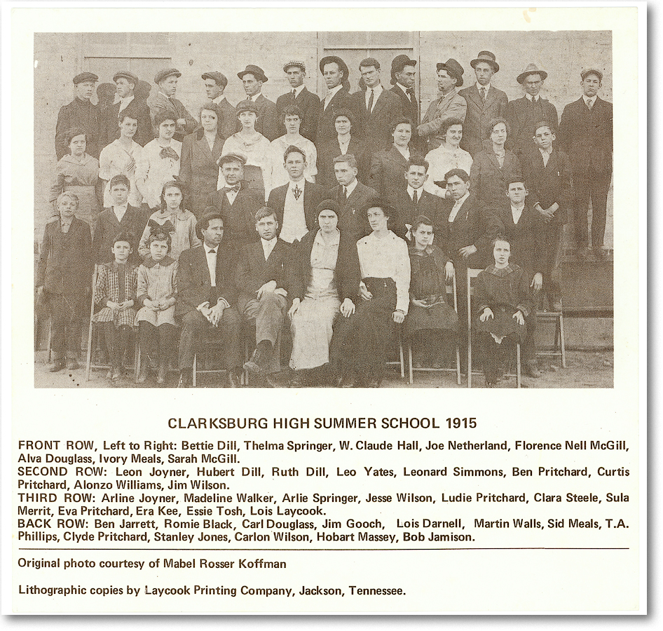Jesse Wilson 1915 Clarksburg High copy