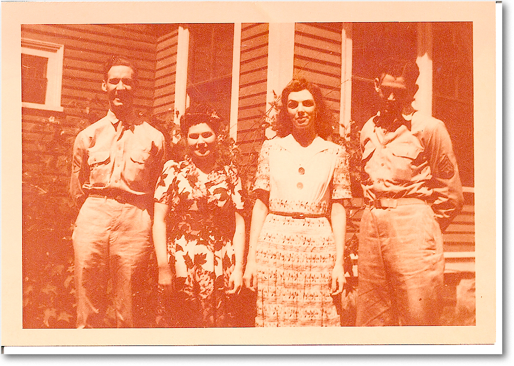 1943 Ruth, Will, Roy, Lydia Maine copy